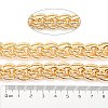 Alloy Oval Link Chains LCHA-K001-01G-3