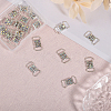 CHGCRAFT 20Pcs Brass Rhinestone Buckles FIND-CA0008-35A-4