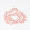 Electroplate Glass Beads Strands X-EGLA-J068-AB04-2