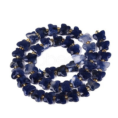 Natural Sodalite Beads Strands G-N371-10A-03-1