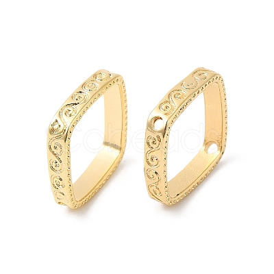 Brass Bead Frames KK-P234-92G-1