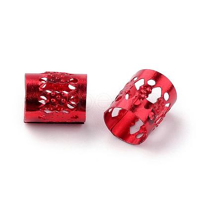 Aluminum Dreadlocks Beads Hair Decoration ALUM-R003-01-1