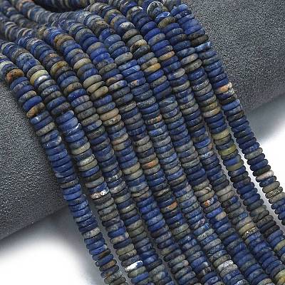 Frosted Natural Sodalite Beads Strands G-K389-C19-01-1