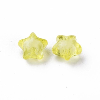 Transparent Acrylic Beads TACR-S152-01A-717-1