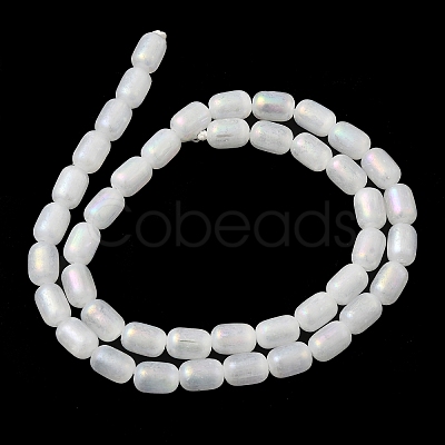 Natural Selenite Beads Strands G-F750-B-21-1