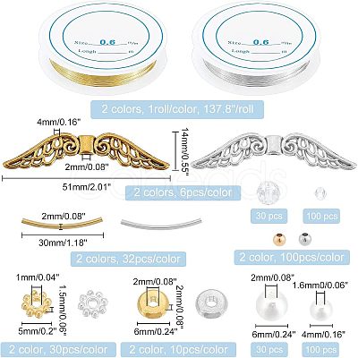 DIY Beads Bangle Making Kit DIY-CA0003-11-1