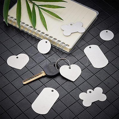 Aluminum Big Pendants ALUM-BC0001-38-1