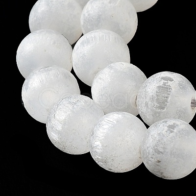 Natural Selenite Beads Strands G-F706-12B-02C-1