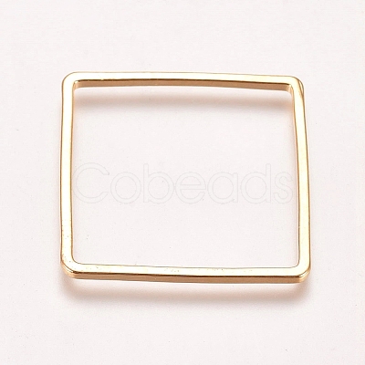 Brass Linking Rings KK-WH0033-37G-1