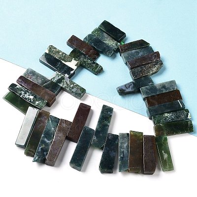 Natural Indian Agate Beads Strands G-L551B-14-1