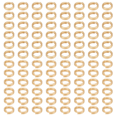 2Sets Brass Keychain Clasps KK-BC0014-47B-1