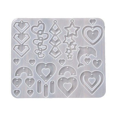 Earrings Pendants DIY Silicone Mold X1-DIY-Q033-07C-1