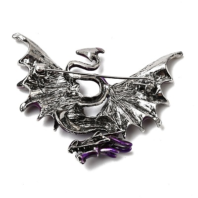 Dragon Enamel Pins JEWB-L026-02AS-01-1