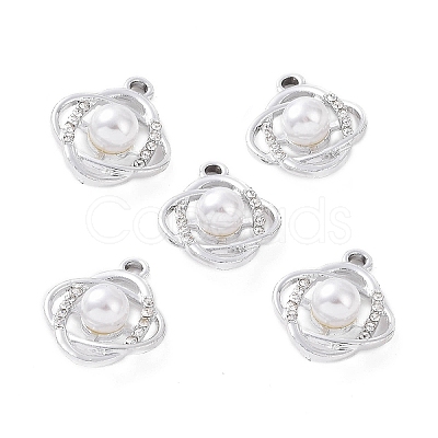 Alloy Rhinestone Pendants ALRI-C008-70P-1