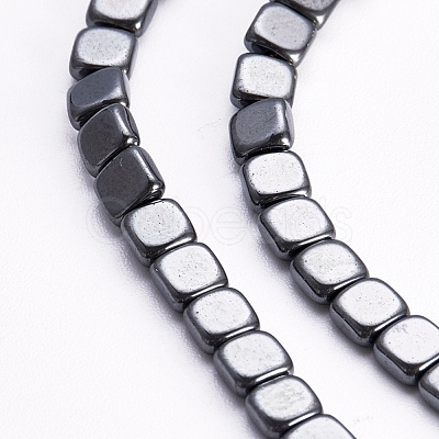 Non-magnetic Synthetic Hematite Beads Strands X-G-P363-10-1