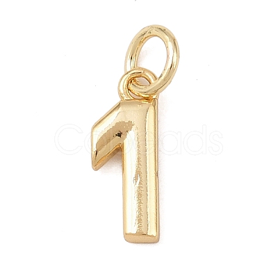 Brass Charms KK-G544-10G-1