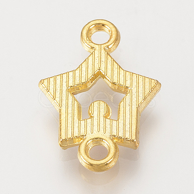 Alloy Rhinestone Links connectors ALRI-S170-19G-1