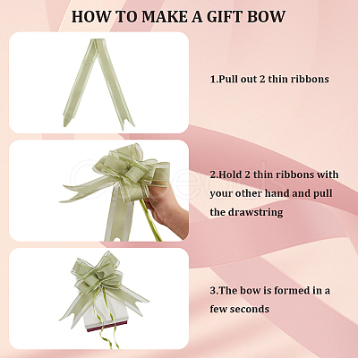 Plastic Bowknot Pull Bows AJEW-WH20064-74L-1