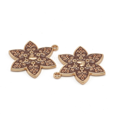 Alloy Enamel Pendants ENAM-E569-15-1