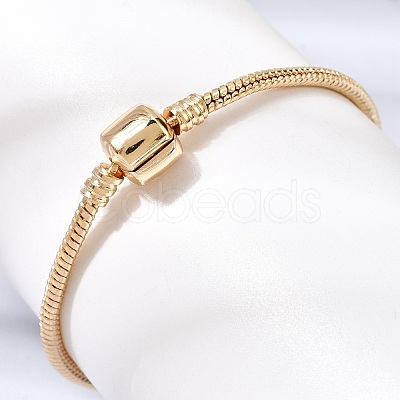 European Brass Chain Bracelet Making BJEW-A164-03G-1