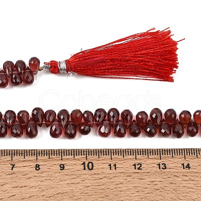 Natural Garnet Beads Strands GG-NH0010-B01-01-1