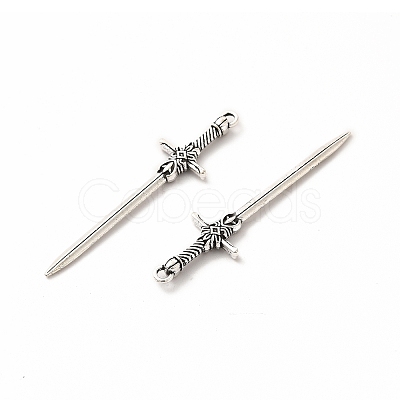 Tibetan Style Alloy Pendants PALLOY-M207-02AS-1