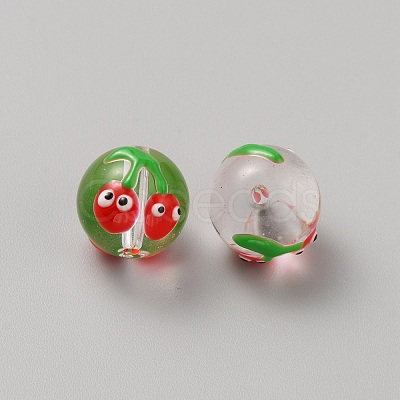 Transparent Glass Beads GGLA-WH0035-05K-1
