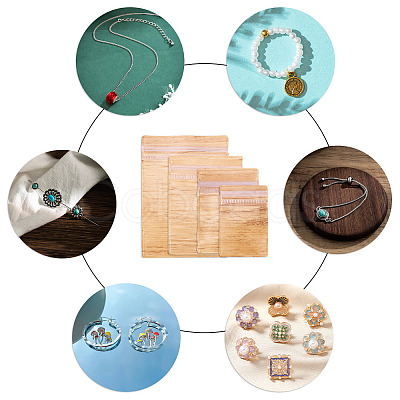 40Pcs 4 Styles PVC Resealable Bags OPP-TA0001-18A-1