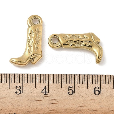 304 Stainless Steel Pendants STAS-D127-09G-1