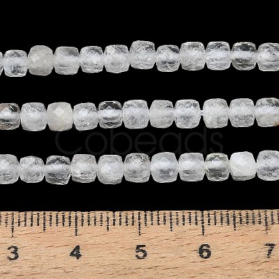 Natural Quartz Crystal Beads Strands GG-CBAB953-A01-4mm-1