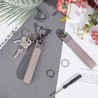Cowhide Leather Keychain FIND-WH20001-72B-1