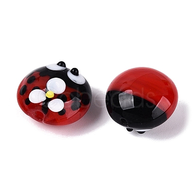 Handmade Bumpy Lampwork Beads LAMP-Q039-15D-1