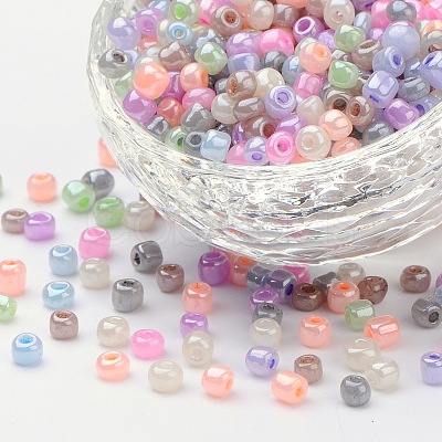 6/0 Glass Seed Beads SEED-US0003-4mm-C-1