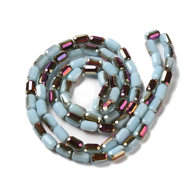 Electroplate Glass Beads Strands EGLA-D031-01-10-1