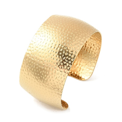 304 Stainless Steel Cuff Bangles for Women BJEW-B120-04G-02-1