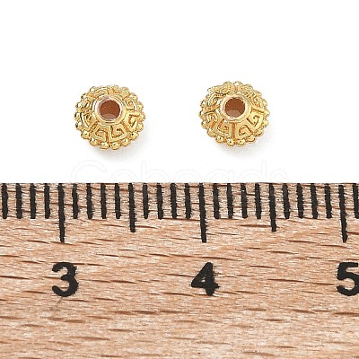 Brass Beads KK-D224-08G-1