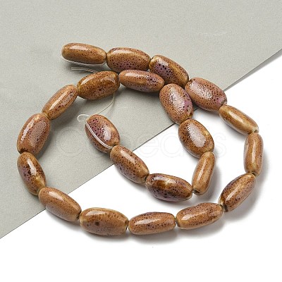Handmade Porcelain Beads Strands PORC-B002-18A-1