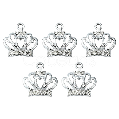 Alloy Rhinestone Pendants ALRI-YW0001-06-1