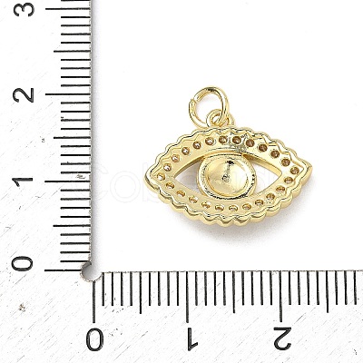 Brass Micro Pave Cubic Zirconia Pendants KK-H255-02B-G03-1