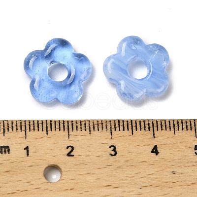 Handmade Lampwork European Beads LAMP-F039-01G-1