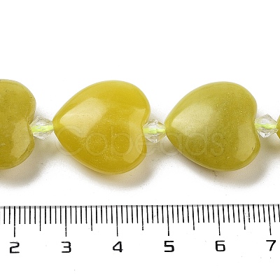 Natural Lemon Jade Beads Strands G-C150-A03-01-1