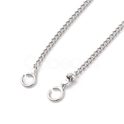 Brass Satellite Chain Necklace Making NJEW-D302-81P-1