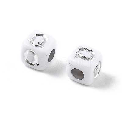 Opaque Acrylic Beads OACR-D282-06Q-1