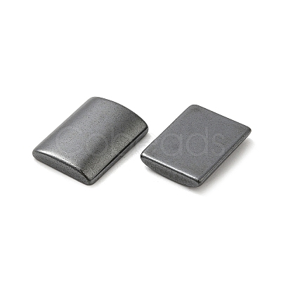Synthetic Non-magnetic Hematite Cabochons G-K348-01B-1