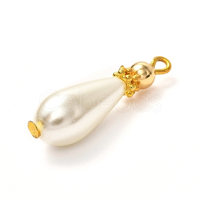Glass Pearl Pendants X-PALLOY-JF00902-1