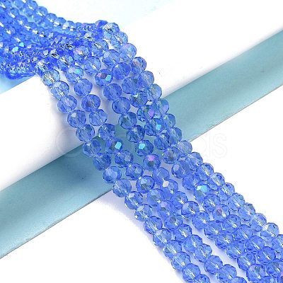 Electroplate Glass Beads Strands EGLA-A034-T3mm-L04-1