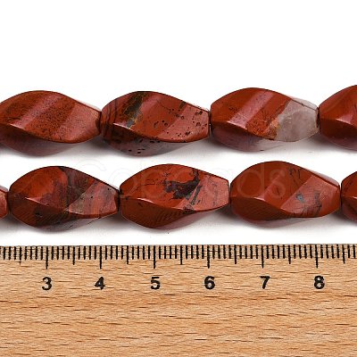Natural Red Jasper Beads Strands G-F792-A01-1
