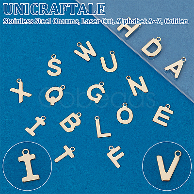304 Stainless Steel Charms STAS-UN0016-75G-1