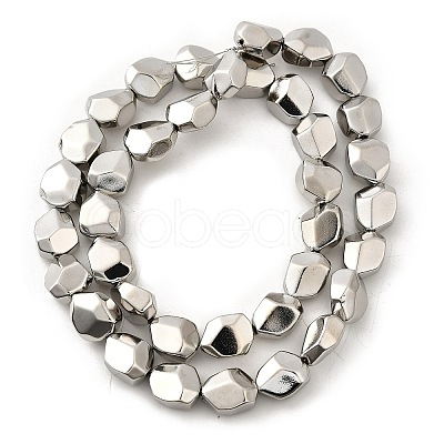 Electroplate Glass Beads Strands EGLA-V001-06F-1