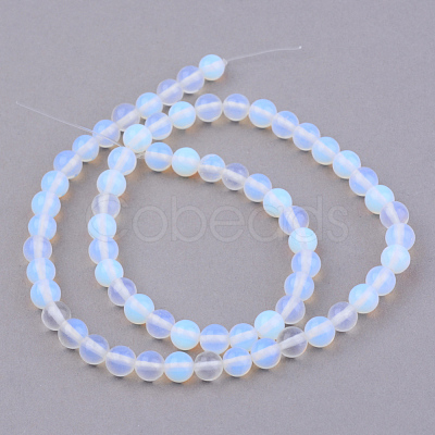 Opalite Beads Strands X-G-Q462-6mm-31-1